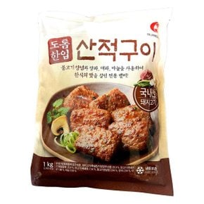 에프앤지 도톰한입 산적구이 1kgx2개 무료배송 /냉동 안주 간식 반찬 간편조리