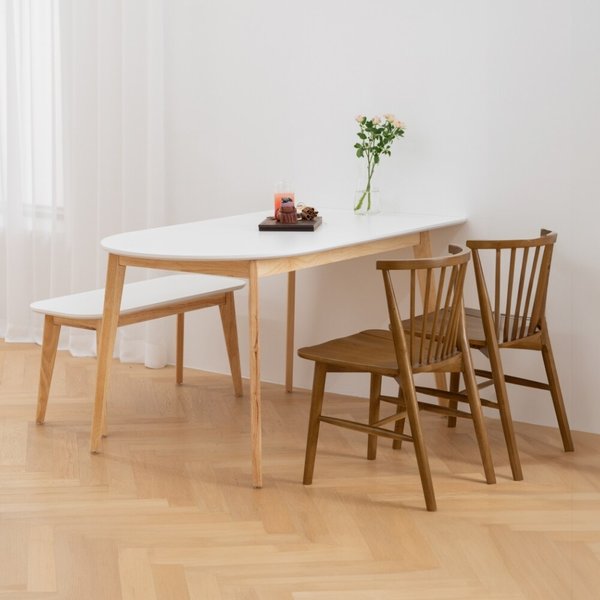 동서가구 시에르 HPM 반원 식탁 테이블 1200x600 DF924959