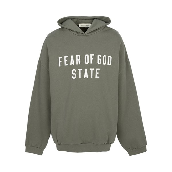 [부산점] 에센셜 남성 기모 후드티 192SP256217F MOSS