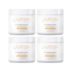 라이스 브라이트닝 톤업패드 150g (70매입) X 4개