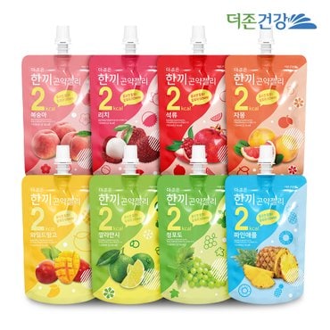 더존건강 한끼 곤약젤리 150ml 8종 80팩 알뜰포장