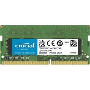 Crucial DDR4 3200MTs(PC4-25600) CL22 SODIMM 260pin CT2K32G4SFD832A 노트북용 증설 메모리