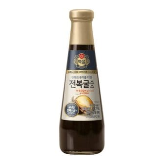  CJ제일제당 백설 남해 전복 굴소스 350g x7개