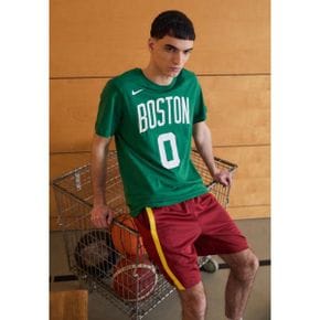 3667071 Nike NBA JAYSON TATUM BOSTON CELTICS TEE - jersey clover/tatum jayson