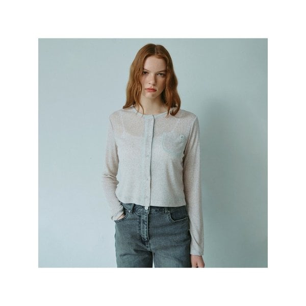 모어 스티치 라운드 가디건-L1H12JCD010