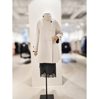 아이잗컬렉션 [파주점] [더아이잗컬렉션]울 캐시미어 하이넥 미들 코트 CRBA0CTL81