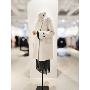 [파주점] [더아이잗컬렉션]울 캐시미어 하이넥 미들 코트 CRBA0CTL81