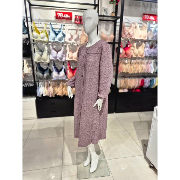 [시흥점] S 와코루) 삼중직 무늬 자가드 홈웨어 원피스 WGN5482W-VI