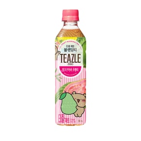 티즐 제로 핑크 구아바 우롱티 500ml