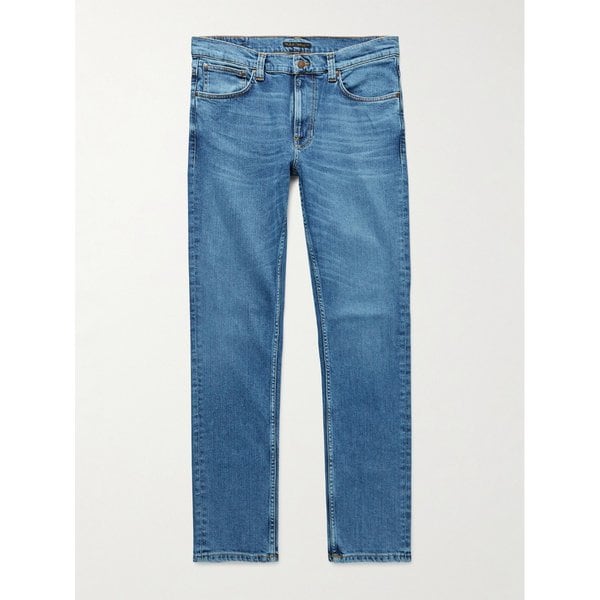 린 딘 슬림 핏 테이퍼드 스트레치 데님 진 1191793