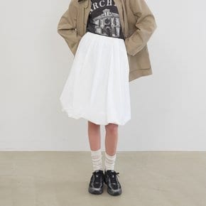 벌룬 미디 스커트 NEW5MS341