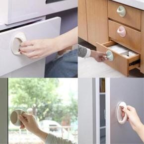 스티커 접착식 가구손잡이 샷시손잡이 5개 클래식풍
