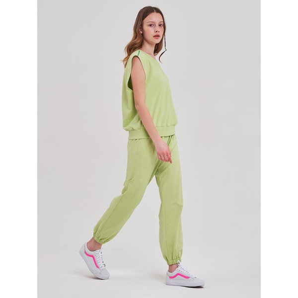 밴딩 저지 조거팬츠 MW3ML115_LGN