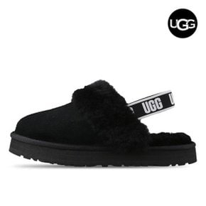 어그 UGG 펀케트 여성 겨울 방한 양털 슬리퍼 1130395K-BLK