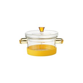 전자레인지용 내열유리 냄비 400ml