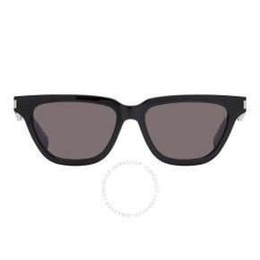 4828031 Saint Laurent Dark Grey Smoke Cat Eye Ladies Sunglasses 93154637