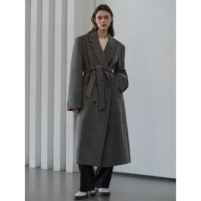 Overfit Maxi Coat [Gray]