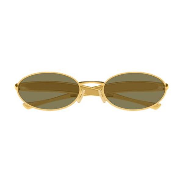 확대된 대표 보테가베네타 선글라스 BV1386S 006 golg 57 GOLD