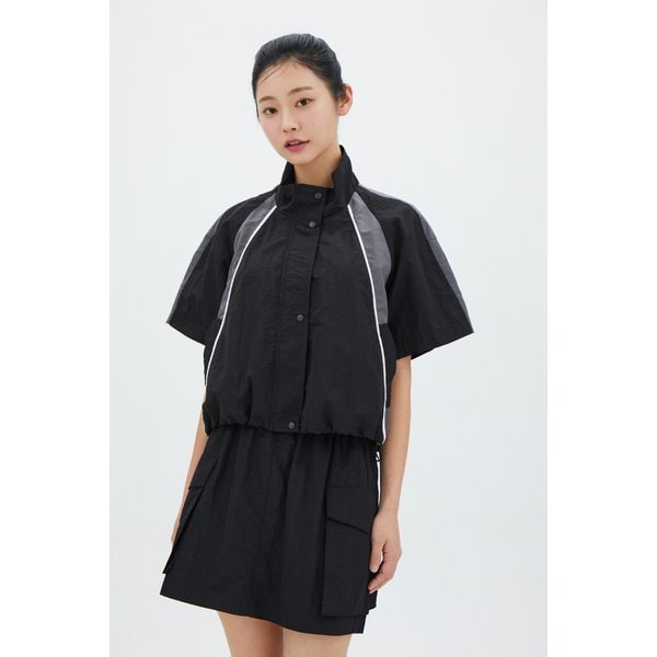 [시흥점] (SET-아우터)배색 하이넥 나일론점퍼 AR2WZ463