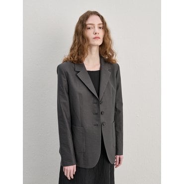 써누스 OUT958 SS CN 3 BUTTON OUT POKET - GRAY