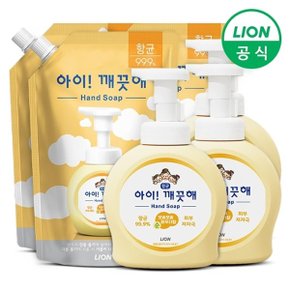 아이깨끗해 용기 490ml 3개+리필 600ml 3개