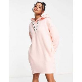 5093824 UGG Aderyn hoodie dress in pink 112609373