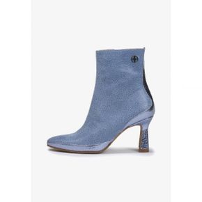 4312048 Floris van Bommel SAXI - Platform ankle boots lightblue