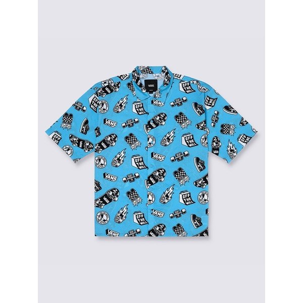 [반스 공식] 아시아 아티스트 컬렉션 Vans X Space Molly 반소매 셔츠 / VN000RA8FGQ1