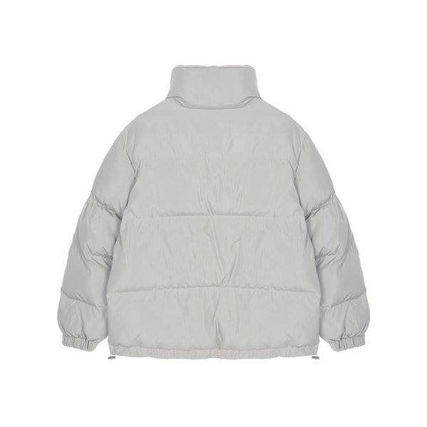 2-WAY REVERSIBLE PUFFER PADDING_LIGHT GRAY