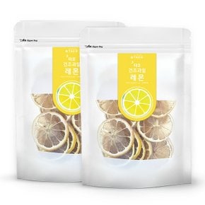 메가커피 타코 건조과일 레몬 25g 2개세트
