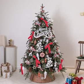 벨리레드캐롤라이나트리 180cm (단면) 크리스마스트리 풀세트