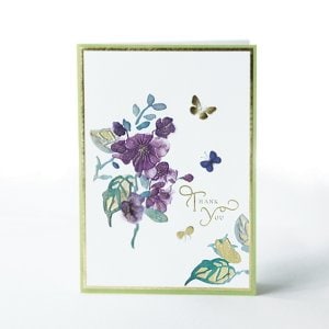 바보사랑 보라빛 향기꽃카드  FT117-1