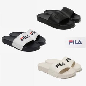 [FILA] 심플한 로고 포인트의 베스트셀러 슬리퍼 휠라 드리프터 1RM02591G 001