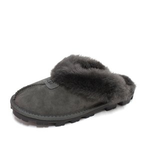 미국 어그 UGG 코케트 털슬리퍼 양털 스웨이드 방한 털신 그레이 5125-GREY