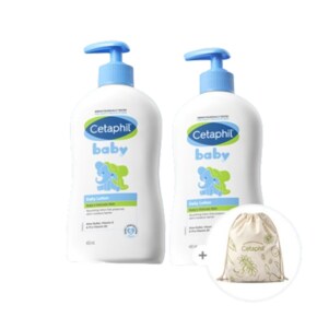 베이비 데일리 로션 400ml 2개 저자극 신생아