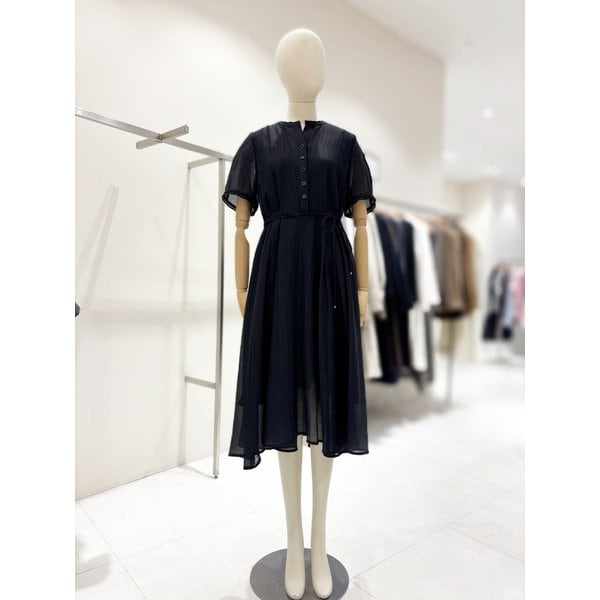 [부산점] 밴드넥 타이벨트 원피스 (NJW6MO408)