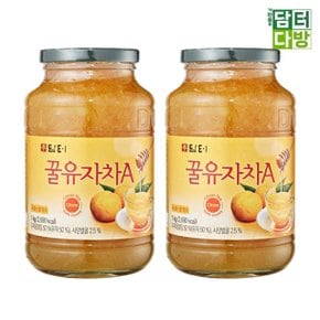 (무배 / 원플러스원) 담터 꿀유자차A 1kg (WAC12EE)