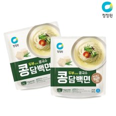  청정원 콩담백면 콩국수 380g x4개