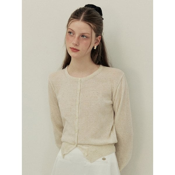 Summer light round neck cardigan - 5color