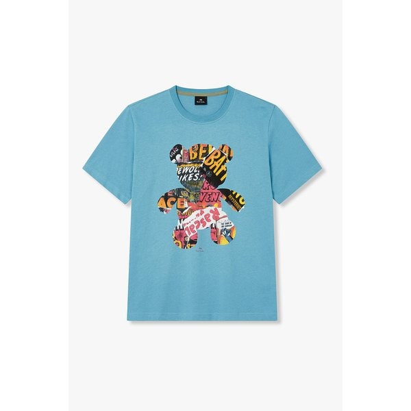 [PS PAUL SMITH] 테디베어 프린트 티셔츠 5735327010000