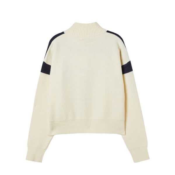 [시흥점] (SET-아우터)러브부클 자수 하이넥 니트 집업 AQ4KGA30