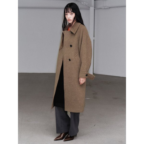 Signature Volume Silhouette Coat  Yellowish Brown (KE5X30M02C)