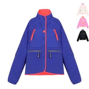 쏘 머치 펀 플러피 플리스 자켓 블루 Blue So Much Fun Fluffy Fleece Jacket