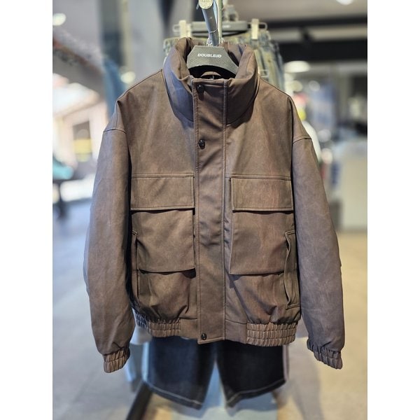 [시흥점] 더티레더라이크 오리털점퍼 브라운(남녀공용)/JGZZ63904BR