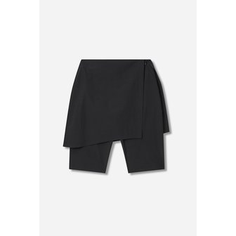 JAAH 스커트 레이어드 바이커 팬츠 J916203503099