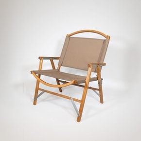 [KERMIT CHAIR - Classic Oak] 커밋체어 오크 캠핑 접이식 폴딩 휴대용 등받이 의자 Tan