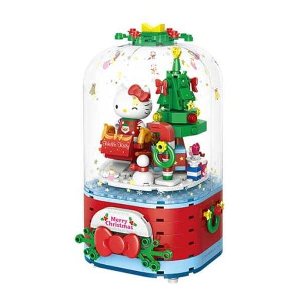[여주점] 산리오 블록 빙글빙글 헬로키티 오르골 뮤직박스