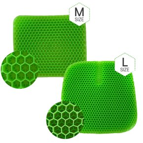 [미네픽] 통기성 좋은 벌집방석 쿨젤방석 에어발란스 방석 M