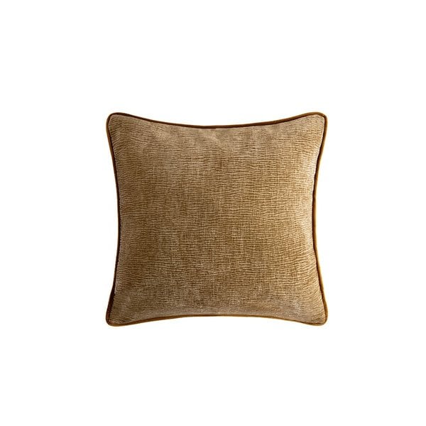 아스펜 셔닐 벨벳 쿠션커버 50*50_브라운