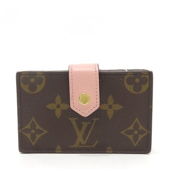 LOUIS VUITTON 고이비토 중고명품 루이비통 로즈 발레린 카드홀더 지갑  K42822LV